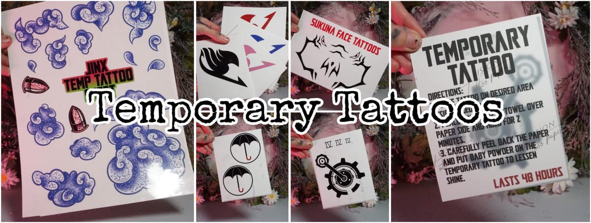 Temporary Tattoos